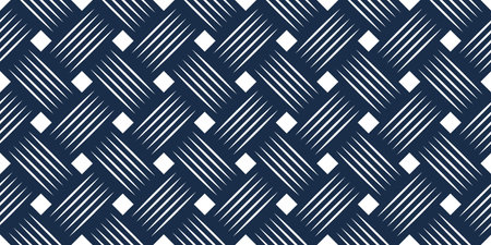 Metal mesh seamless pattern, steel interlaced net geometric vector continuous abstract background,...