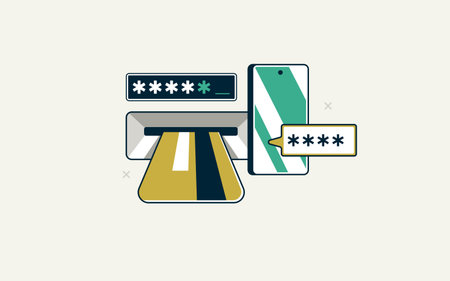 Secured cash withdrawal from ATM vector detailed icon, safe cash out from credit card.