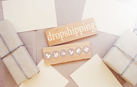 How Dropshipping Works.の写真素材