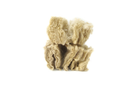 Mineral wool for insulation.の写真素材