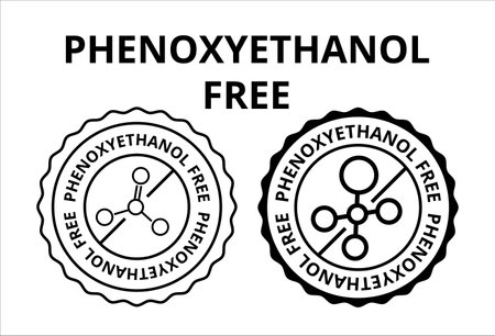 Phenoxyethanol free.のイラスト素材