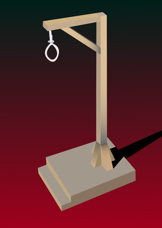  gallows のイラスト素材