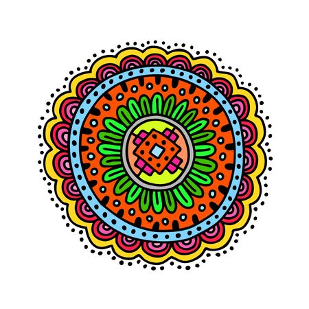 Hand drawn circle, vector decorationのイラスト素材
