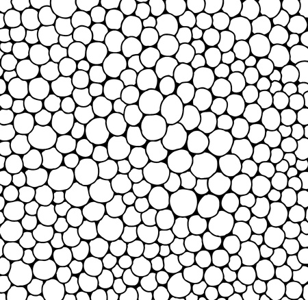 Painted texture as many circles のイラスト素材