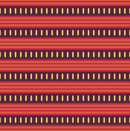 Abstract seamless pattern with lines. Simple stylized texture. Vector illustration.のイラスト素材