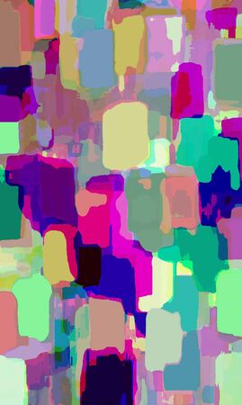 multi-colored shapesのイラスト素材