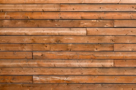 Wooden texture background Wall of blockhouse Rustic fondの写真素材