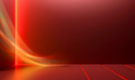 Abstract background template in futuristic style as business or technology related theme. copyspace blank. Generative AIの素材