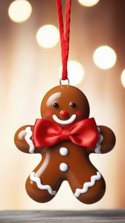 Merry Christmas background, xmas festive decoratons winter holidays, happy new year.