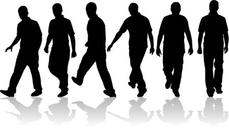 Men's goのイラスト素材