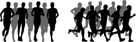 Runningのイラスト素材