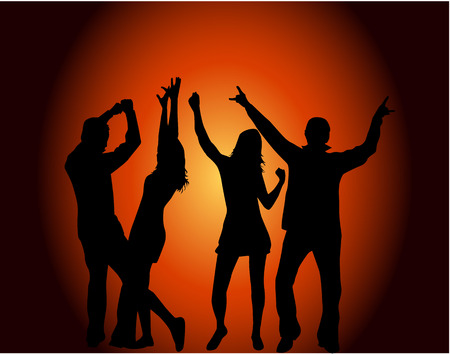 Club life , vector のイラスト素材