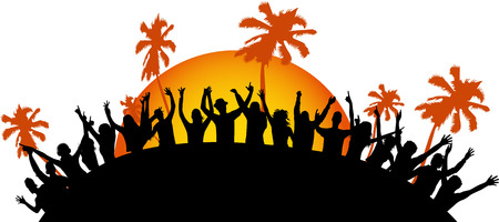 Event Islandのイラスト素材