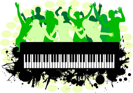 Music eventsのイラスト素材