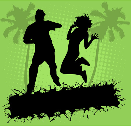 Frantic vacations - banner のイラスト素材