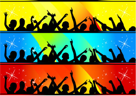 Nice Bannerのイラスト素材