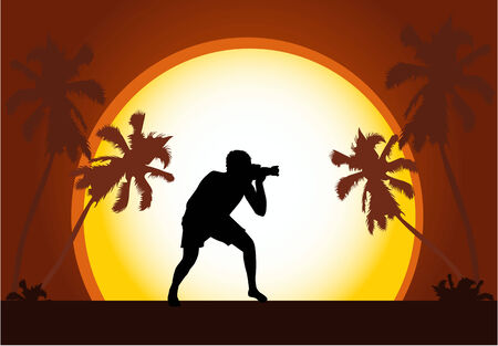 Photographer - illustration のイラスト素材