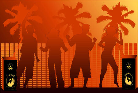 Vacational fun のイラスト素材