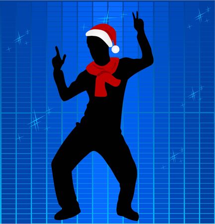 Christmas Dancerのイラスト素材