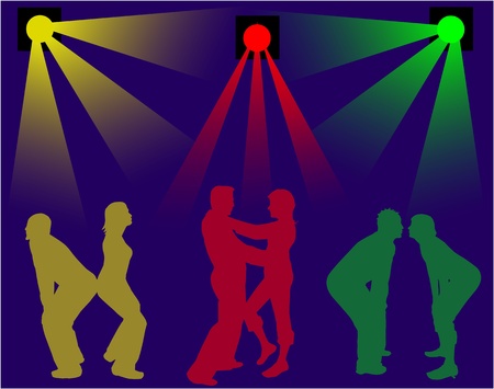 Retro Partyのイラスト素材