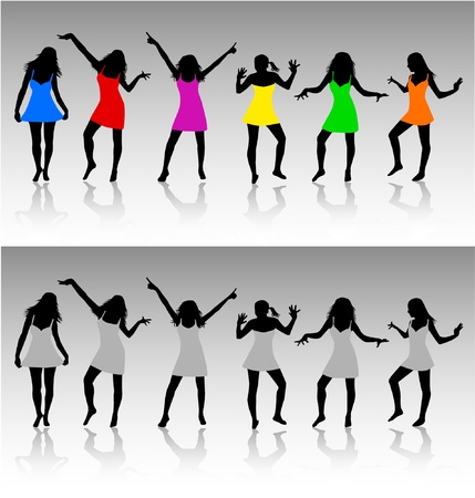 Fashion Women,のイラスト素材