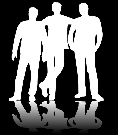 Friends Boys, workのイラスト素材