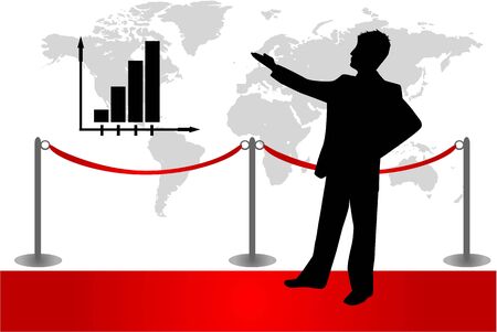 Business illustrationのイラスト素材