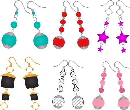 earringsのイラスト素材