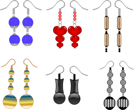 earringsのイラスト素材