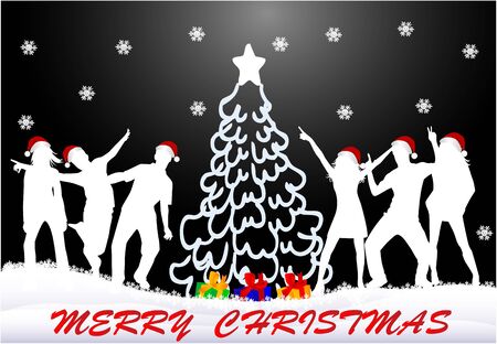 Christmas timeのイラスト素材