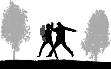 Outdoor recreation のイラスト素材