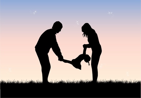 Fun on natureのイラスト素材