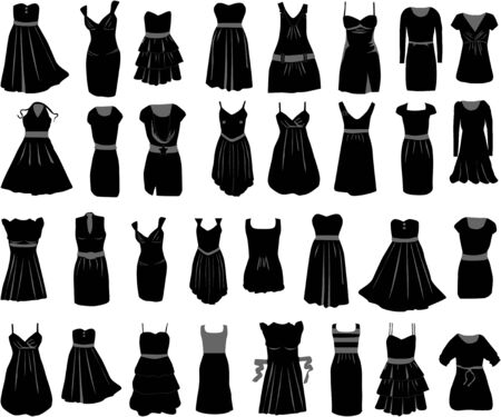 women clothes のイラスト素材