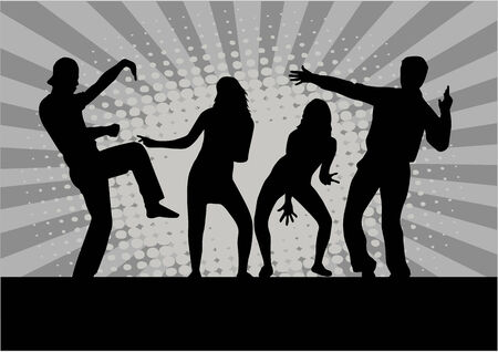 Dancing のイラスト素材