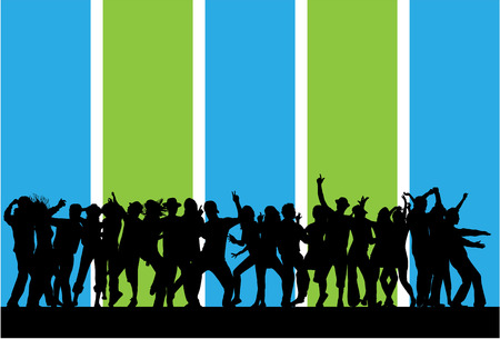 Party People Dancingのイラスト素材