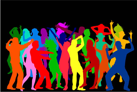 party peopleのイラスト素材