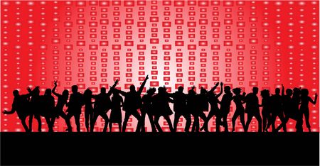 party peopleのイラスト素材