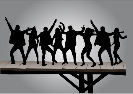 party peopleのイラスト素材