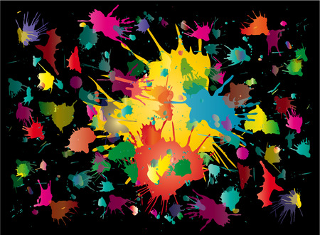 vector blots backgroundのイラスト素材