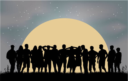 Group of peopleのイラスト素材