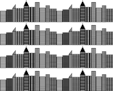 cityscape backgroundsのイラスト素材