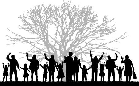 Group of peopleのイラスト素材