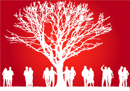 Group of peopleのイラスト素材