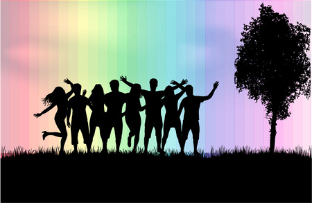 Group of peopleのイラスト素材