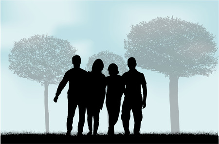 Group of peopleのイラスト素材