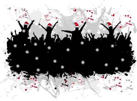 Christmas Partyのイラスト素材