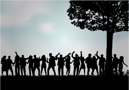 Group of people.のイラスト素材