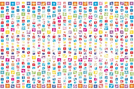 Retro colorful background .のイラスト素材