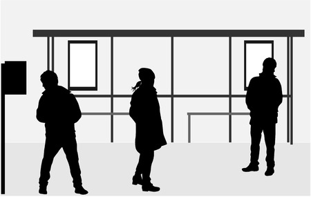 Street of the city .のイラスト素材