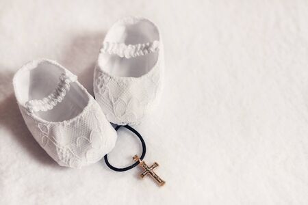 Christering attributes for a little babyの写真素材